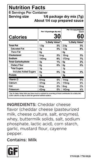 Alfredo Sauce Mix (Pkg of 3)