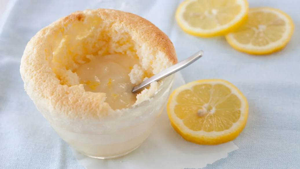 Saucy Lemon Sponge Pudding