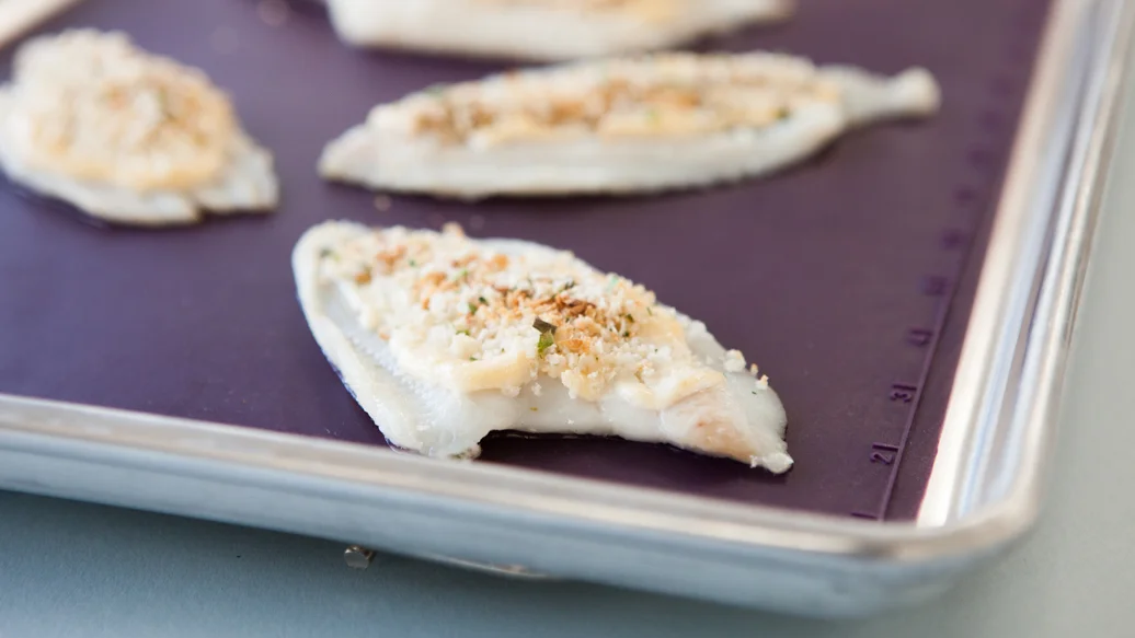 Aioli-crusted Fish Fillets