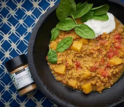 Slow Cooker Squash Indian Dhal
