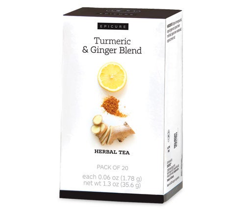 Turmeric & Ginger Blend Enhanced Herbal Tea