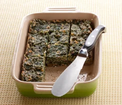 Sylvie's Lunchbox Spinach Squares