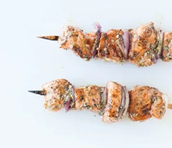Oh Canada Salmon Kebabs
