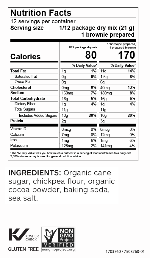 Chocolate Bliss Brownie Mix (Pack of 2)