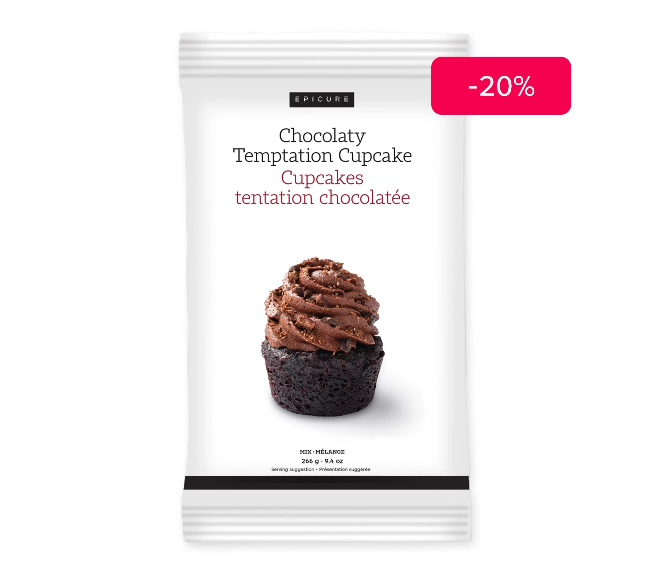 Chocolaty Temptation Cupcake Mix (Pack of 2)