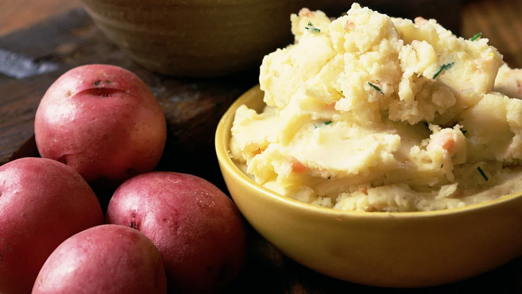 Pommes de terre pilées à l’ail