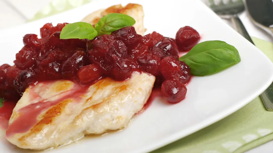 Maple Cranberry Chicken Breasts