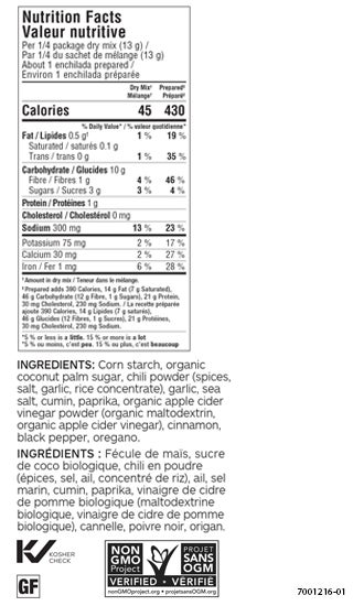 Enchilada Seasoning (Pack of 3)