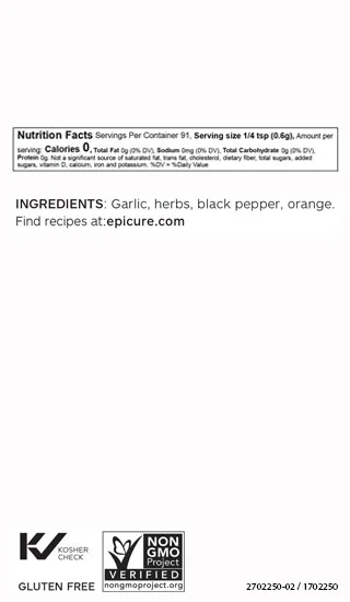 Rosemary Garlic Seasoning