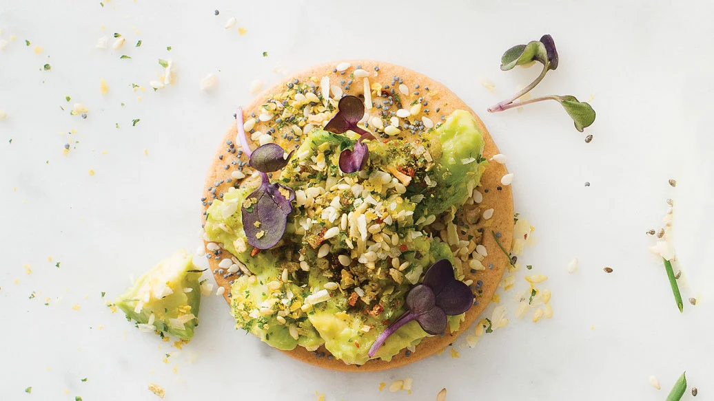 Garlic & Onion Avocado Bites