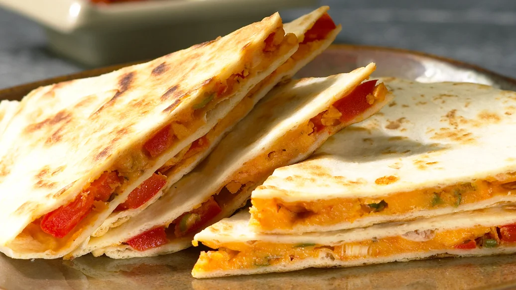Cheese and Pepper Quesadillas