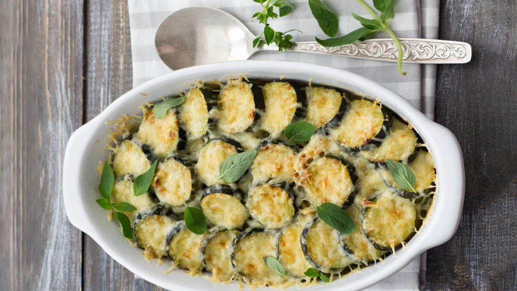 Baked Zucchini with Cheese