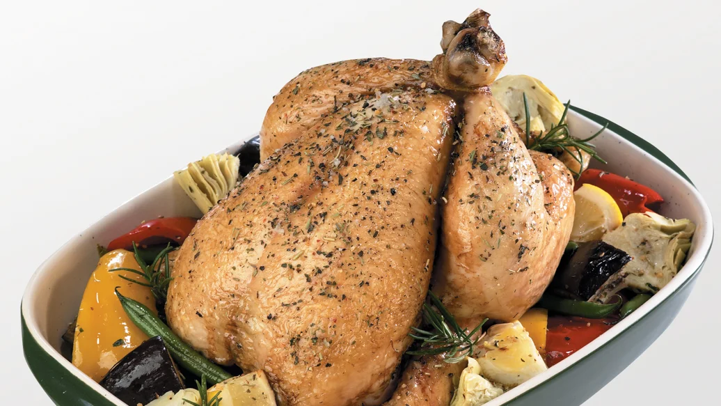 Roasted Rosemary Chicken with Garlic