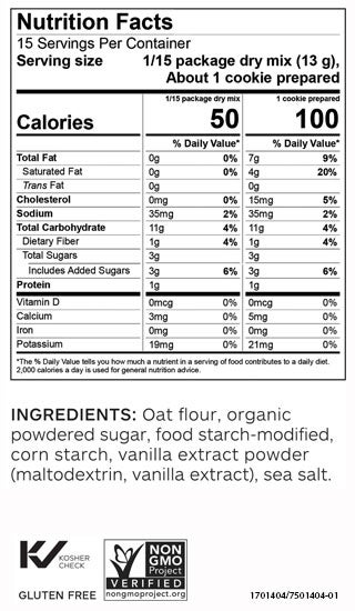 Shortbread Cookies Mix (2pk)