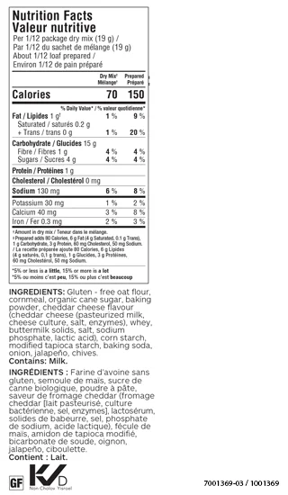 Cheddar & Jalapeño Cornbread Mix (Pack of 2)