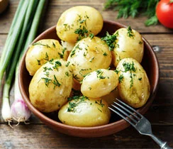 New Potatoes with Herb Butter