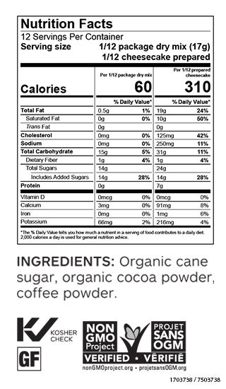 Chocolate Velvet Cheesecake Mix (Pkg of 2)