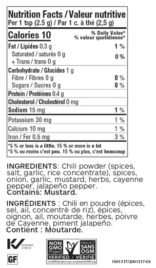 Taco Seasoning (Jar)