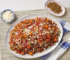 Salade de lentilles marocaine