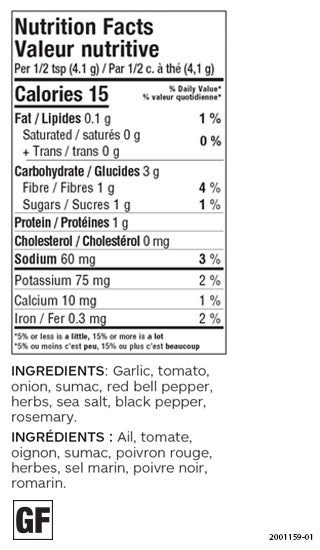Tuscan Chicken Burger Seasoning