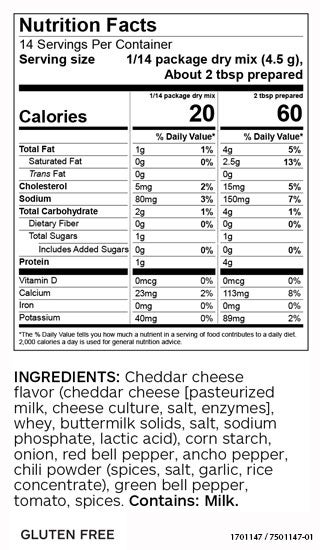 Ooey Gooey Queso Dip Mix (Pack of 3)