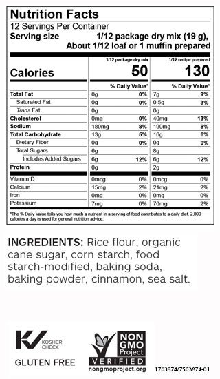 Sweet Banana Bread & Muffin Mix (Pack of 2)