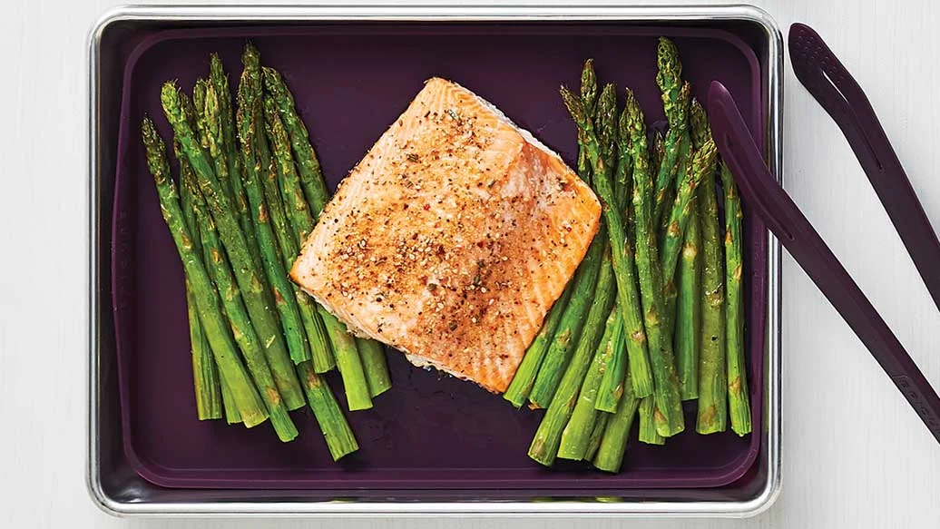 Sheet Pan Salmon & Asparagus