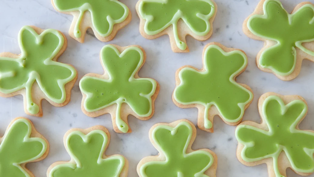 Sugar Cookies for St. Patrick's