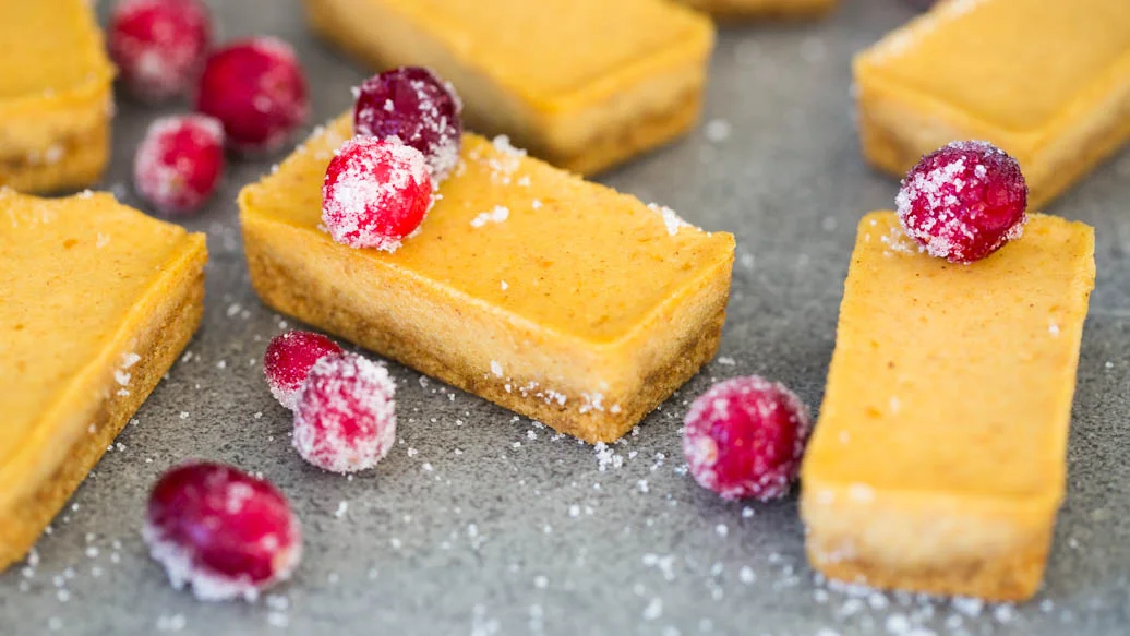 Perfectly Petite Pumpkin Cheesecakes