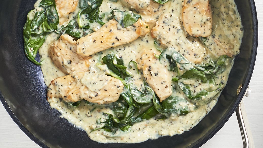 Creamy Pesto Parmesan Chicken