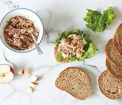 Apple & Tuna Sandwich
