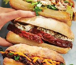 Meatloaf Caprese Sandwich