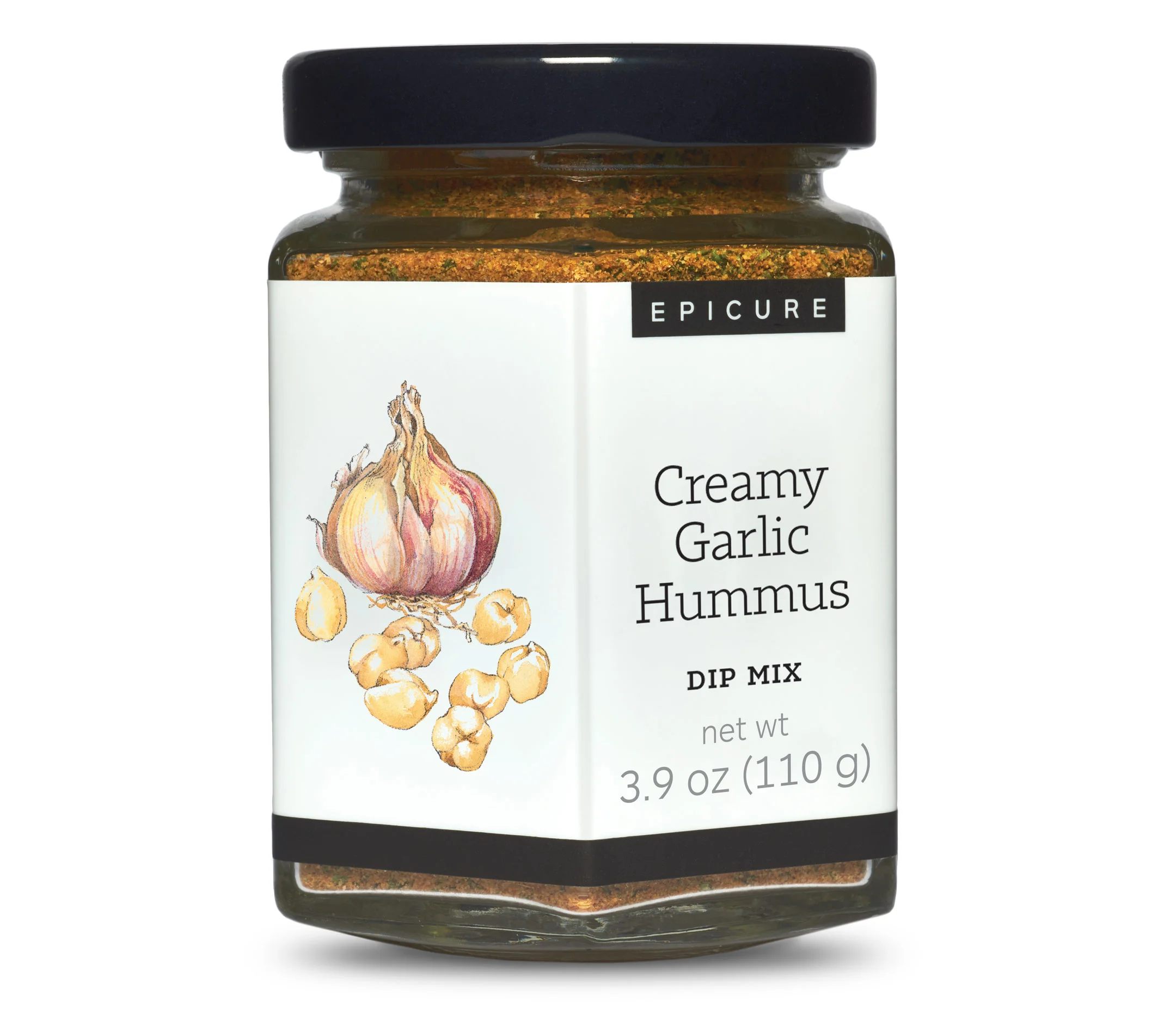 Creamy Garlic Hummus Dip Mix