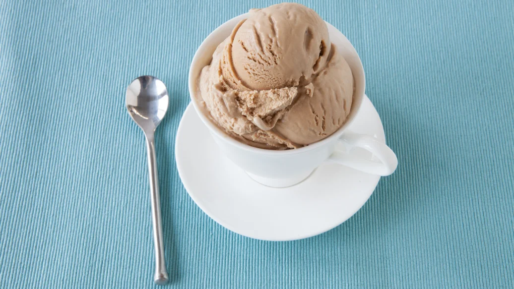 Double Bergamot Homemade Ice Cream