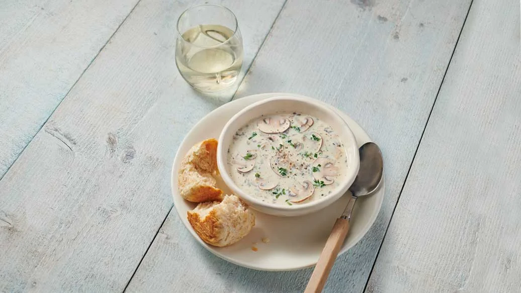 Steamy Good Wintry Mushroom Soup