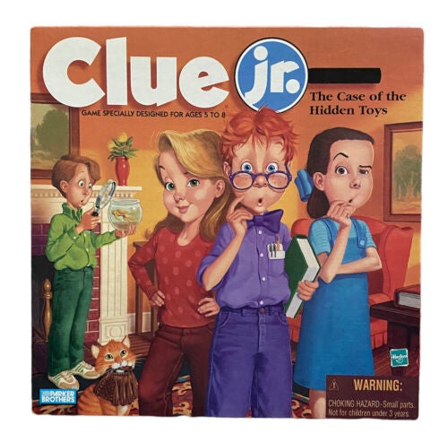 00409 Clue Jr Case of the Hidden Toys Note Pad 1998