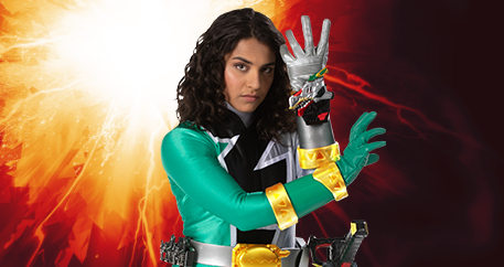 Green Power Ranger Izzy Garcia