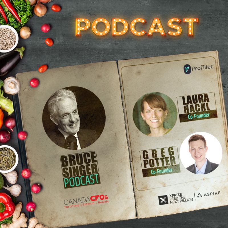 The word Podcast above a book with pictures of Bruce Singer, Laura Hackl, and Greg Potter