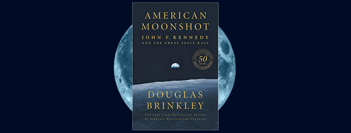 Book cover - AMERICAN MOONSHOT