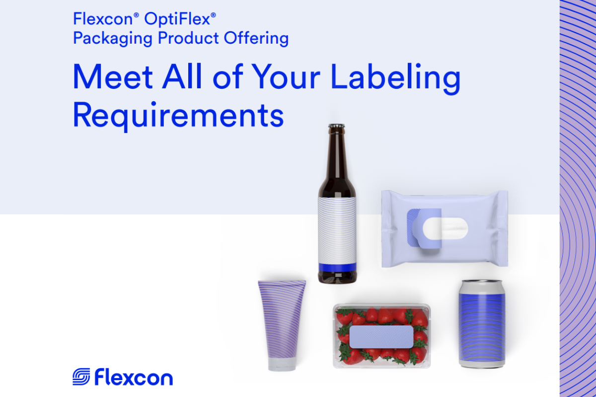 Flexcon OptiFlex Packaging Label Brochure