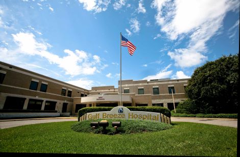 Exterior Photo of Gulf Breeze Hospital