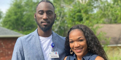 Meet Christopher Snow and Brittney Anderson, siblings who work at Baptist and live our Values. 