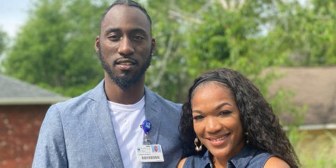 Meet Christopher Snow and Brittney Anderson, siblings who work at Baptist and live our Values.