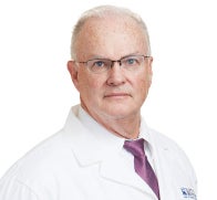 Headshot of Dr. Terry Wilsdorf in white jacket