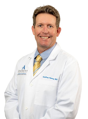 This is a photo of Dr. Geoffrey Hancy.