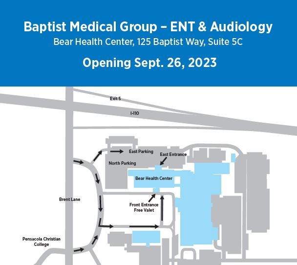 ENT & Audiology Map