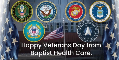 Happy Veterans Day from Baptist Health Care