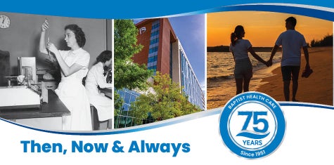 75th anniversary - then, now and always
