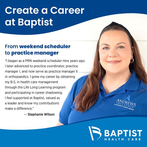 Wilson Create a Career at Baptist