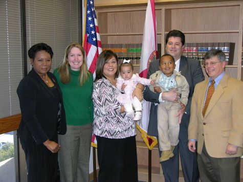 Adoption of daughter, Gabrielle